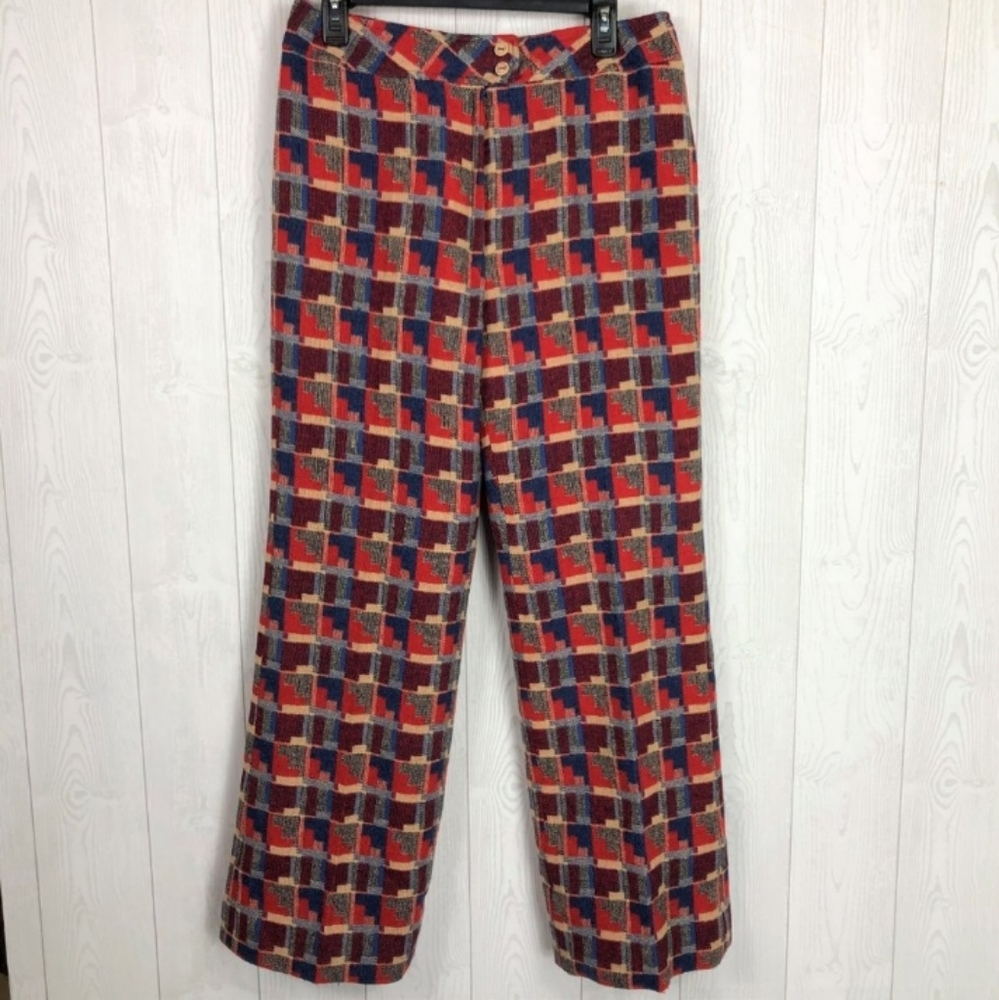 Ravishing Vintage Geometric Slacks